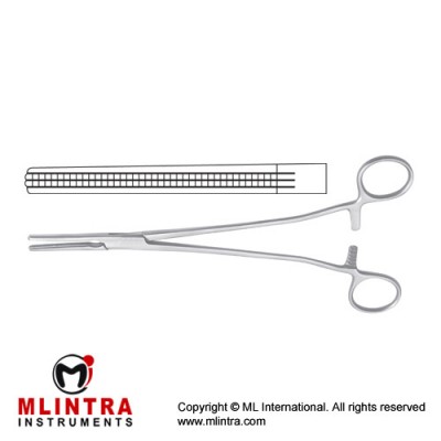 Wertheim (Rogers) Hysterectomy Forcep Fig. 1 Stainless Steel, 25.5 cm - 10"